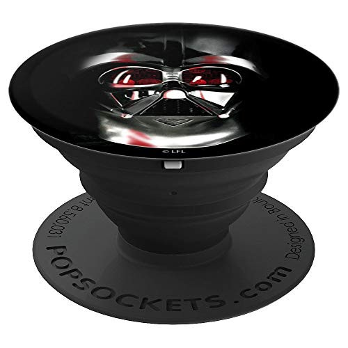 Star Wars Rogue One Darth Vader Face Portrait PopSockets Grip and Stand for Phones and Tablets
