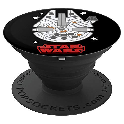 Star Wars Millennium Falcon Cartoon Title Logo PopSockets Grip and Stand for Phones and Tablets Star Wars Millennium Falcon Cartoon Title Logo PopSockets Grip and Stand for Phones and Tablets