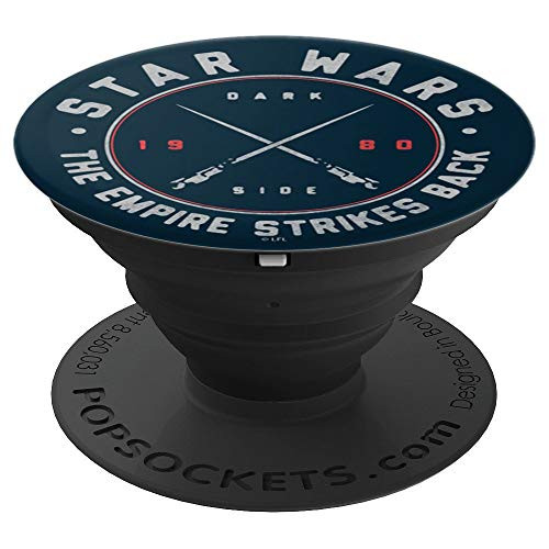 Star Wars The Empire Strikes Back Dark Side 1980 Logo PopSockets Grip and Stand for Phones and Tablets