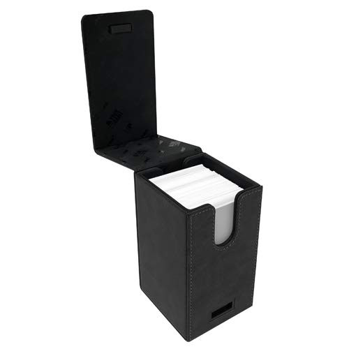 Ultra Pro E-85762 Suede Collection Alcove Tower Deck Box-Jet