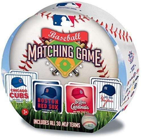 MasterPieces MLB Matching Game, Includes All 30 Baseball Teams, For Ages 3+