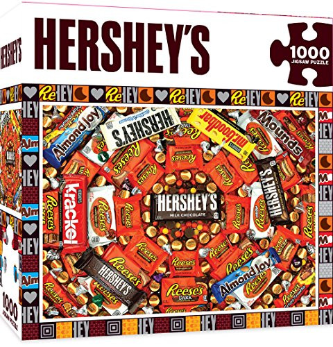MasterPieces Hershey's Jigsaw Puzzle, Swirl, Chocolate Collage, 1000 Pieces