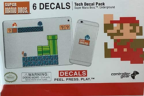 Super Mario Bros Gaming Tech Decals Dungeon Underground