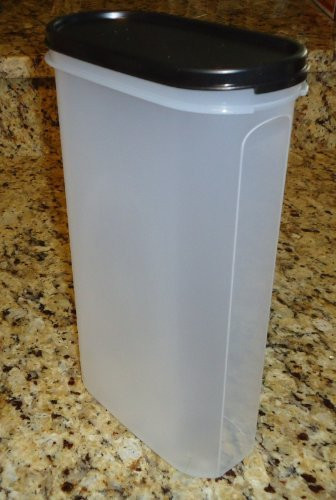 Tupperware Modular Mates Oval #5 20 1/3 Cup Capacity - Black Seal by Tupperware