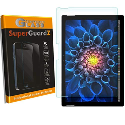[2-Pack] for Microsoft New Surface 3 (2019) / Microsoft Surface Pro 7 (2019) Screen Protector [Tempered Glass], SuperGuardZ, Anti-Scratch, Anti-Bubble [Lifetime Replacement]