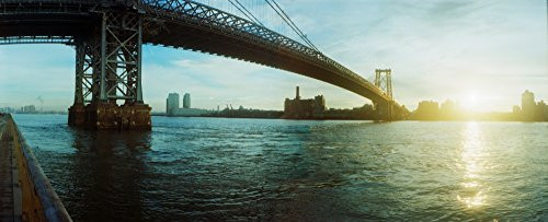 Posterazzi Suspension Williamsburg Bridge River Lower East Side Manhattan City New York State USA Poster Print (36 x 12) Posterazzi Suspension Williamsburg Bridge River Lower East Side Manhattan City New York State USA Poster Print (36 x 12)