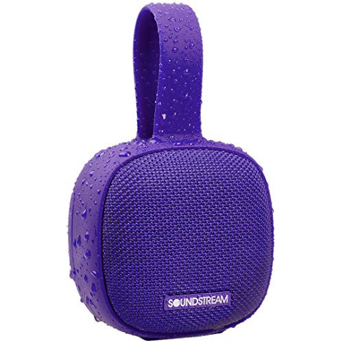 Soundstream h2GO IPX7 Waterproof Portable Bluetooth Speaker - Purple