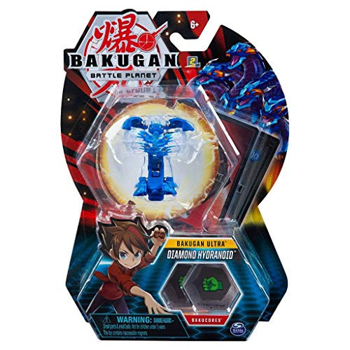 Bakugan Ultra, Diamond Hydranoid, 3-inch Tall Collectible Transforming Creature, for Ages 6 and Up