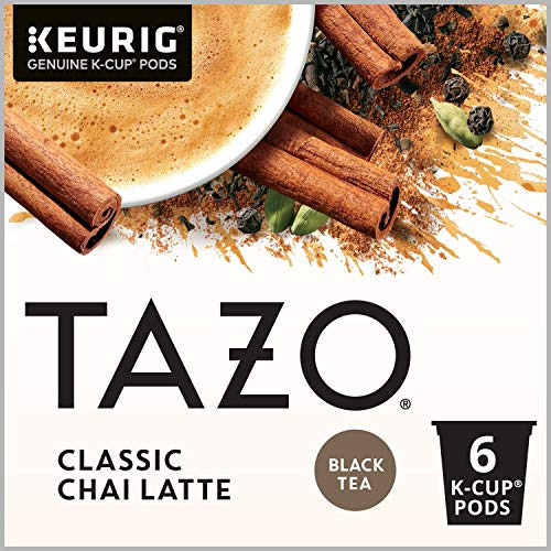 Tazo K-Cup for Keurig Brewers, Classic Chai Latte, 24 Count