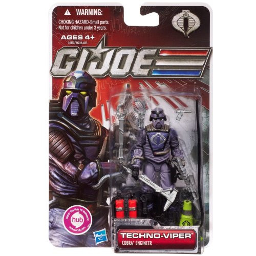 G.I. Joe 30th Anniversary 3 3/4 Inch Action Figure Techno Viper Cobra Engineer by Hasbro G.I. Joe 30th Anniversary 3 3/4 Inch Action Figure Techno Viper Cobra Engineer by Hasbro