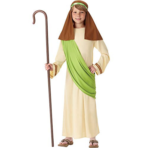 Amscan Boys Shepherd Costume, Bible Costumes for Kids, Large, with Included Accessories