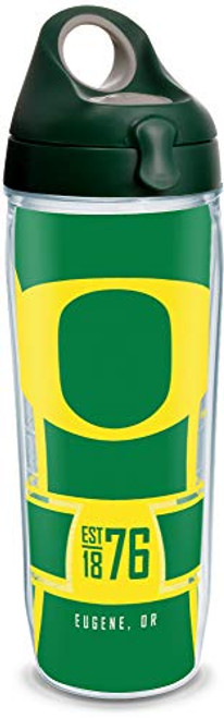 Tervis 1324806 Oregon Ducks Spirit Insulated Tumbler with Wrap and Hunter Green with Gray Lid, 24 oz, Clear Tervis 1324806 Oregon Ducks Spirit Insulated Tumbler with Wrap and Hunter Green with Gray Lid, 24 oz, Clear