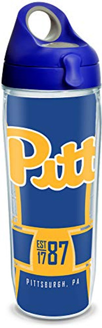 Tervis 1325143 Pittsburgh Panthers Spirit Insulated Tumbler with Wrap and Blue with Gray Lid, 24 oz, Clear Tervis 1325143 Pittsburgh Panthers Spirit Insulated Tumbler with Wrap and Blue with Gray Lid, 24 oz, Clear