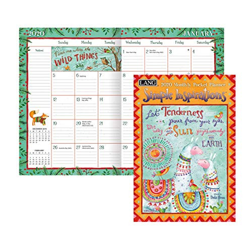 Lang Simple Inspirations 2020 Monthly Pocket Planner (20991003185)