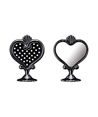 Anna Sui Sui Black Stand Mirror, Perfect Addition to Your Vanity, 4.76" X 3.54"