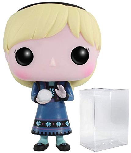 Funko Disney: Frozen - Young Elsa Pop! Vinyl Figure (Includes Compatible Pop Box Protector Case)