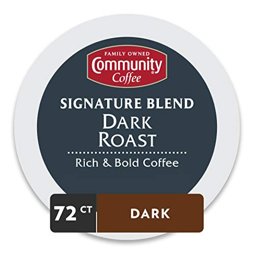 Community Coffee Dark Roast, Signature Blend, 72 Count Community Coffee Dark Roast, Signature Blend, 72 Count