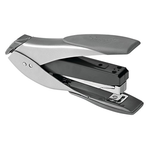 Swingline Stapler, SmartTouch Compact Desktop Stapler, Reduced Effort, 25 Sheets, Silver/Gray (S7066534)