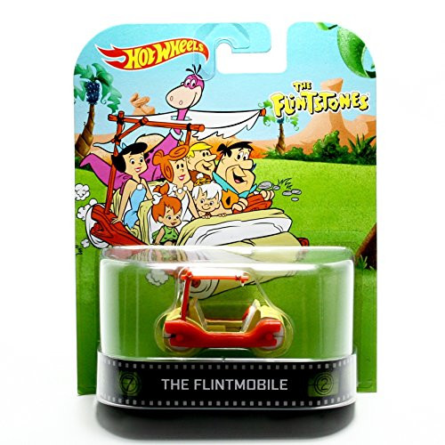 Hot Wheels The FLINTMOBILE The Flintstones 2013 Retro Series Die Cast Vehicle