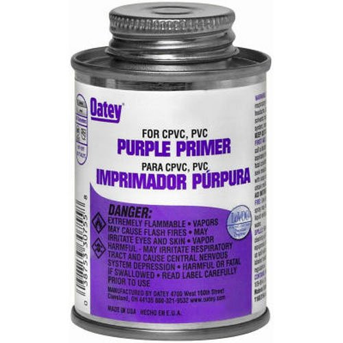 Oatey 30757 NSF Listed Primer, Purple, 16-Ounce