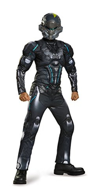 Spartan Locke Classic Muscle Halo Microsoft Costume, Medium/7-8