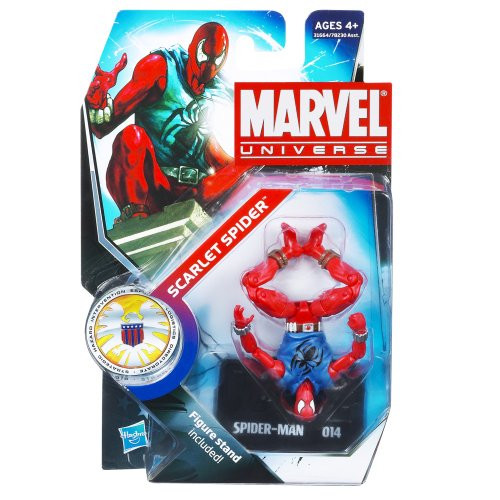 Marvel Universe 3 3/4 Inch Series 14 Action Figure Scarlet Spider Random Packaging