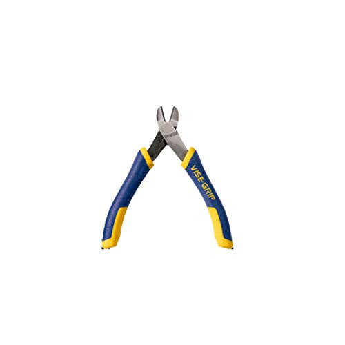 IRWIN Tools VISE-GRIP Pliers, Standard Diagonal with Spring, 4 1/2-Inch (2078935)