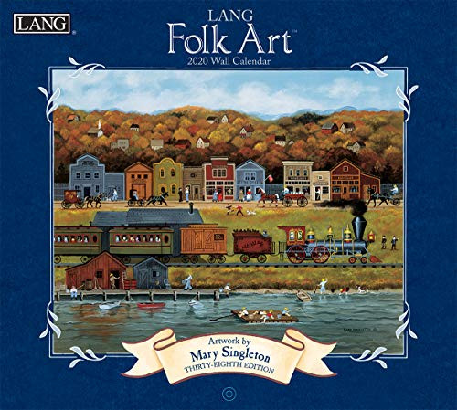 Lang Lang Folk Art 2020 Wall Calendar (20991001922)