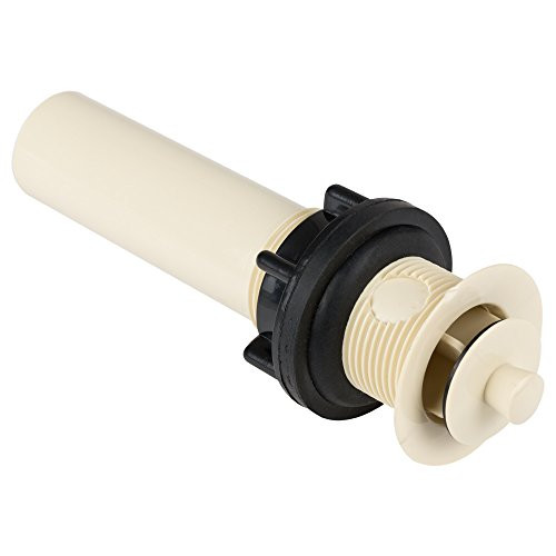 Dura Faucet RV Bathroom Sink Pop-Up Drain without Overflow for Recreational Vehicles, 5th Wheels, Campers, and Trailers - Bisque Parchment - Features Easy Installation