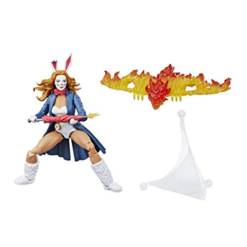 Spider-Man Hasbro Marvel Legends Series 6" Collectible Action Figure Marvels White Rabbit Toy, Buid-A-Figurepiece & Accessory Spider-Man Hasbro Marvel Legends Series 6" Collectible Action Figure Marvels White Rabbit Toy, Buid-A-Figurepiece & Accessory