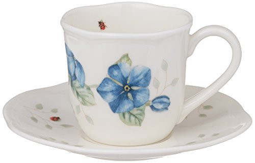 Lenox Butterfly Meadow Espresso Cup and Saucer