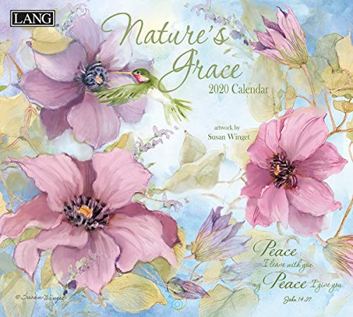 The LANG Companies Nature's Grace 2020 Wall Calendar (20991001932)