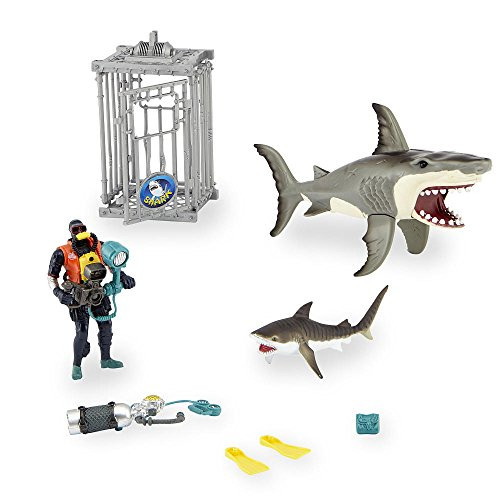 Shark Attack Figure Playset By Animal Planet