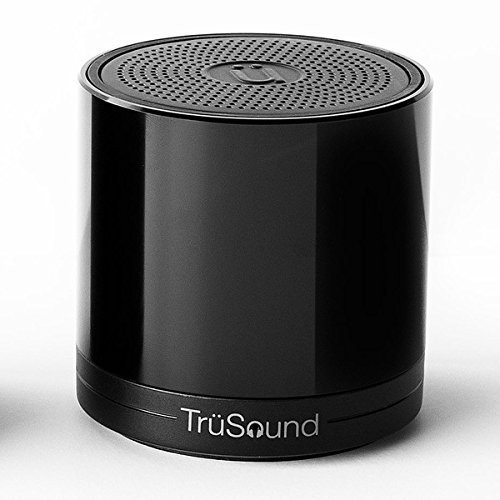 Advanced TruSound Audio T2 Portable Bluetooth Wireless Speaker, Speakerphone | Loud, Crystal Clear 360 Degree Stereo Sound | Noise & Echo Cancelling Microphone | Hands-free Call | 1000hz @80db, Black