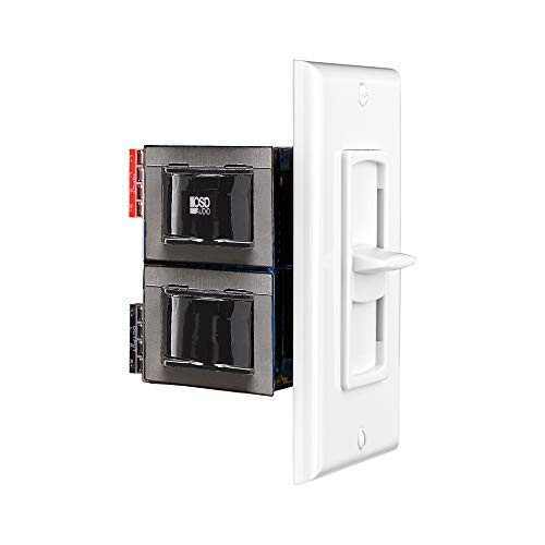OSD Audio 300W In-Wall Volume Control Slider Switch - Impedance Matching - VMS300