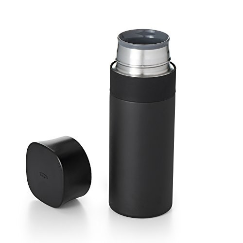 OXO BREW Thermal Travel Mug, 12 oz, Black