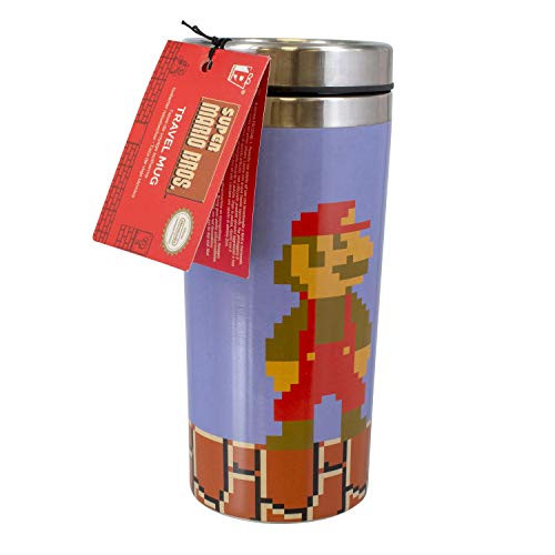Paladone Super Mario Bros Travel Mug - Nintendo Collectible