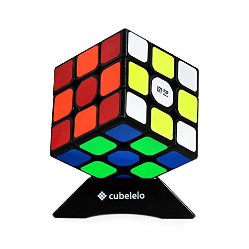 Cubelelo QiYi Sail W 3x3 Black Puzzle Speed Cube