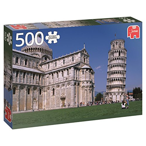 Jumbo Leaning Tower of Pisa Jigsaw Puzzle (500 Piece)