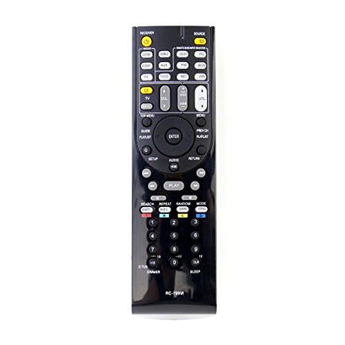 New RC-799M Replaced Remote fit for ONKYO HT-R391 HT-R558 HT-R590 HT-R591 HT-RC330 HT-RC430 HT-S3500 HT-S5400 HTS-5500 TX-SR309 TX-SR313 Audio Video Receiver