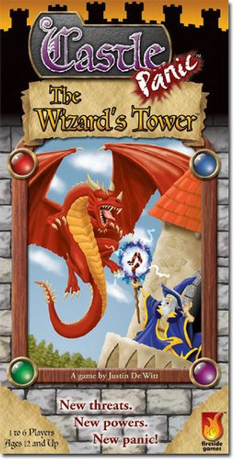 Fireside Games Castle Panic: The Wizard's Tower - board games for families - board games for kids 7 and up Fireside Games Castle Panic: The Wizard's Tower - board games for families - board games for kids 7 and up
