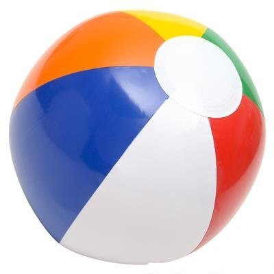 OIG Brands Beach Ball - Bulk Inflatable - Pool Balls for Beach - Party Favors - Beach Toys - Rainbow Party Pack for Family Fun