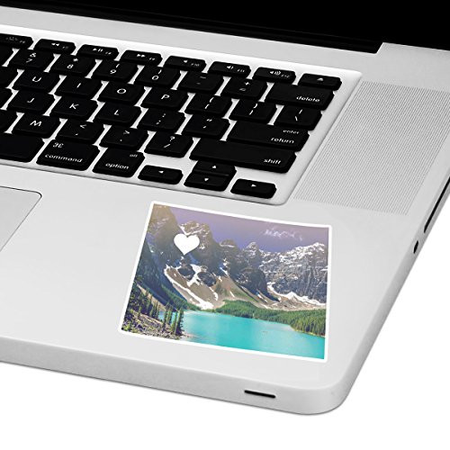 Colorado Love Laptop Trackpad Sticker 3" Tall x 3" Wide