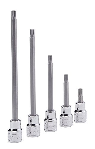 Genius Tools 444+8314 1/2" Dr. M14 Triple Square Bit Socket, 80Mml