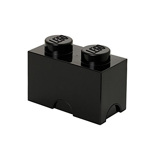 LEGO Black Storage Box Brick 2