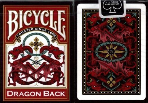 Bicycle Dragon Back Cards (Red) by USPCC - Trick