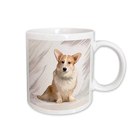 3dRose Welsh Corgi Mug, 15-Ounce