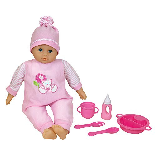 Lissi Doll Talking Baby W/Acc, 16", Pink