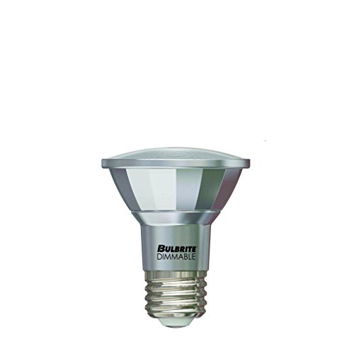 Bulbrite LED7PAR20/FL40/830/WD 50W Halogen Equivalent - Medium (E26) Base - Flood - 7W Dimmable Wet Rated Outdoor/Indoor LED PAR20 Reflector Bulb, Soft White