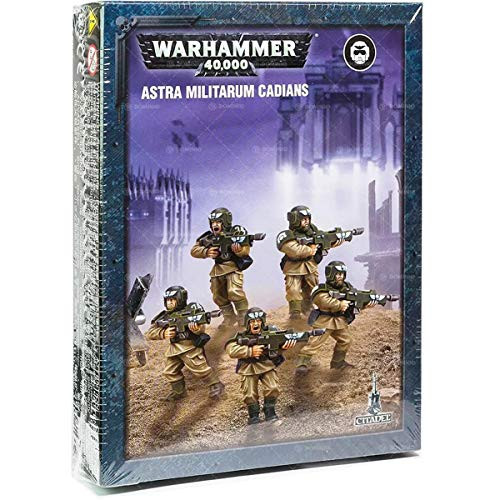 Games Workshop 99120105071" Easy to Build Astra Militarum Cadians Plastic Kit Games Workshop 99120105071" Easy to Build Astra Militarum Cadians Plastic Kit